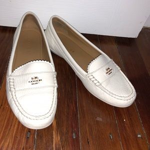 Gently worn Coach loafers size 7